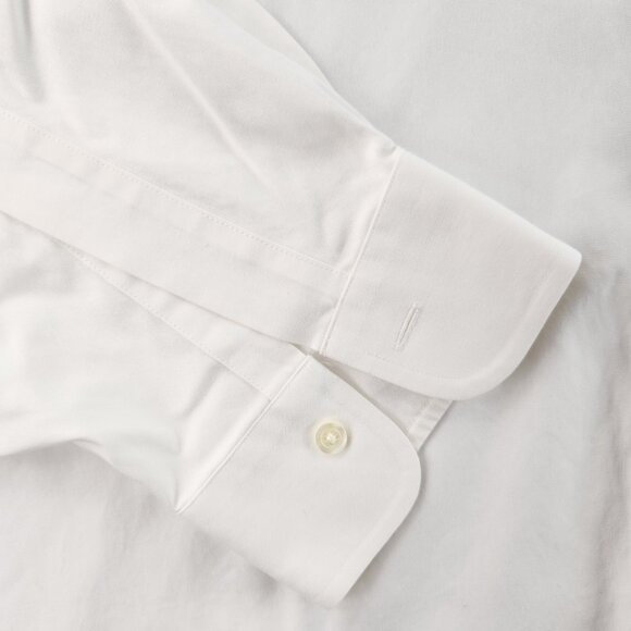 Brooks Brothers All Cotton Point 17 33 Traditional Non-Iron White Button Up Men - Picture 3 of 16